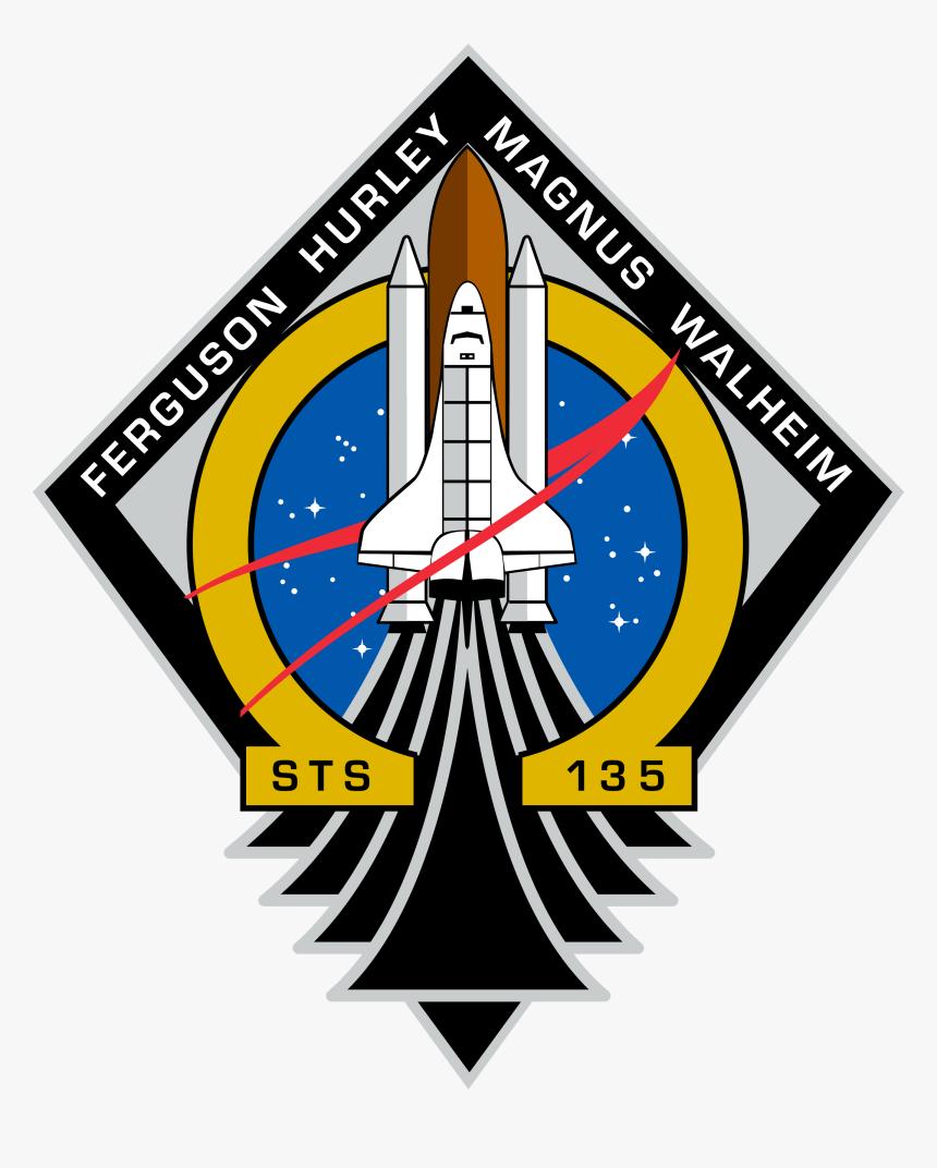 Sts-135 Patch - Sts 135 Mission, HD Png Download