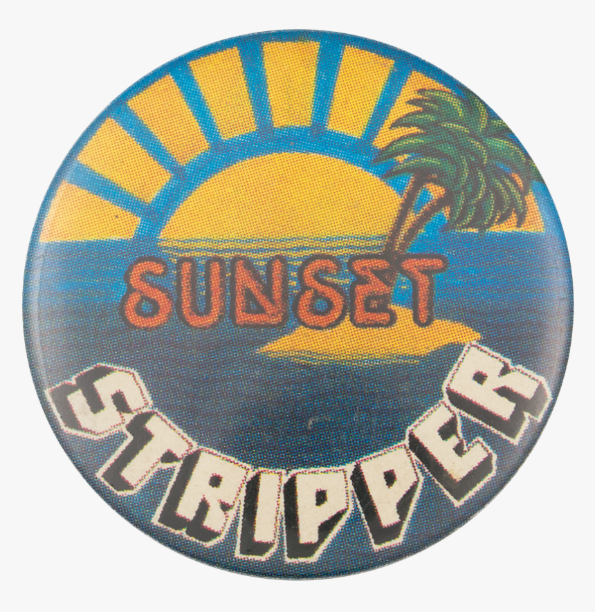 Sunset Stripper Humorous Button Museum - Mlb Angels Team Logos Png, Transparent Png
