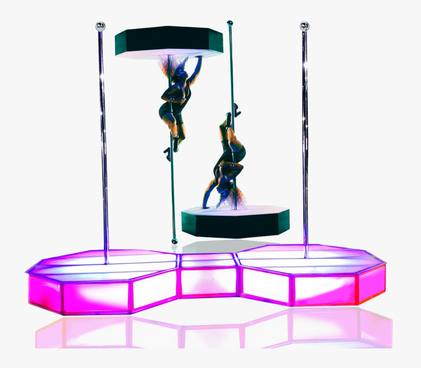 Transparent Stage Background Png - Pole Dance, Png Download
