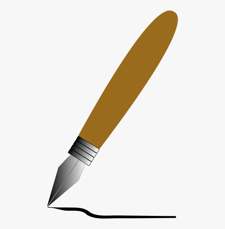 Angle,weapon,kitchen Knife - Pen Png, Transparent Png