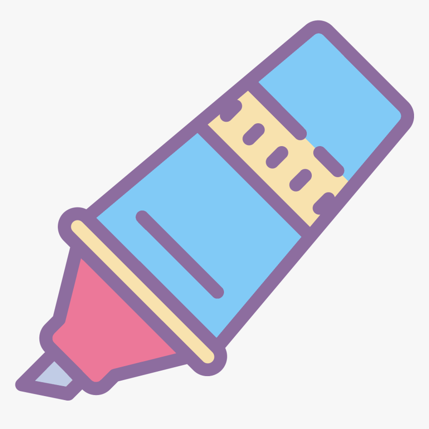 Marker Pen Icon - Portable Network Graphics, HD Png Download
