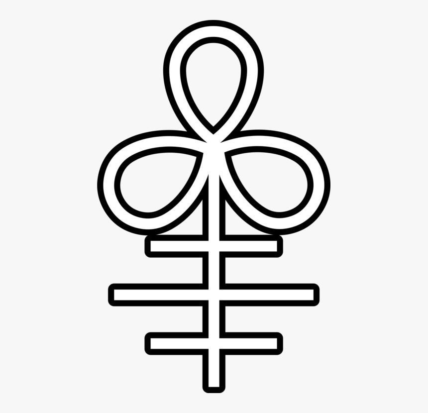 Alchemical Symbol Cross Ankh Clip Art Satanic Cross Transparent Hd Png Download Transparent Png Image Pngitem
