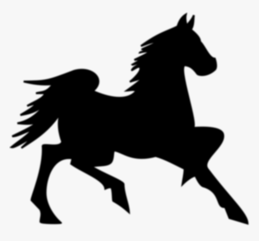 Tennessee Walking Horse Mustang Clydesdale Horse Foal - Running Horse Silhouette Png, Transparent Png