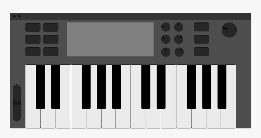 Electric-piano - Musical Keyboard, HD Png Download