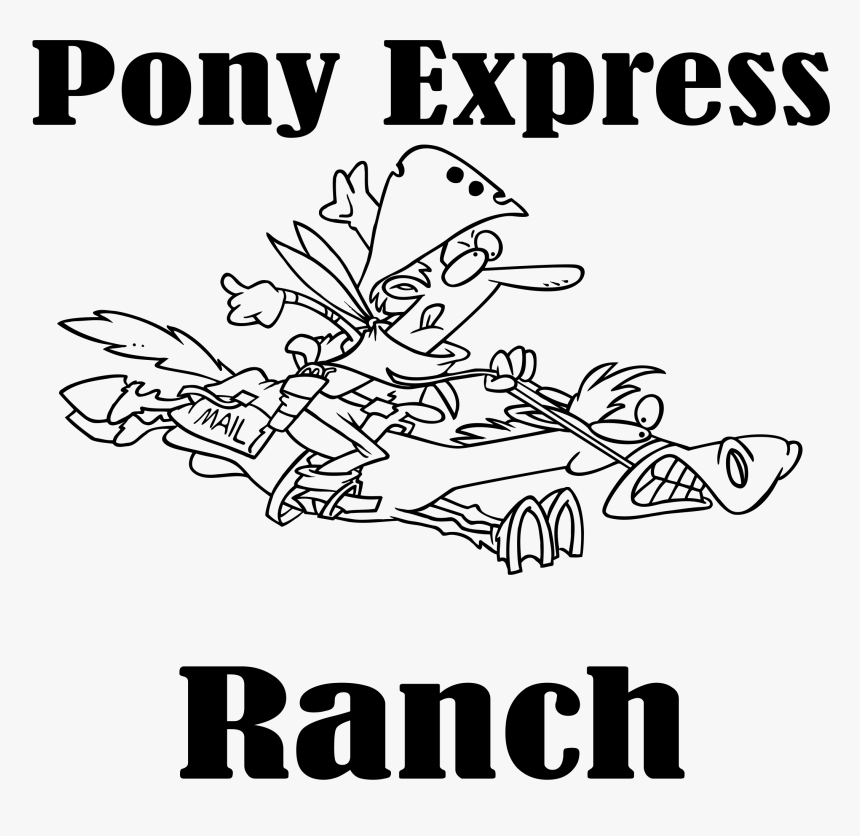 Pony Express Ranch - Pony Express Clip Art, HD Png Download