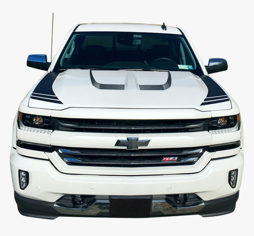 2016 Silverado Hood Stripe Accent Kit - 2018 Chevy Silverado Stripes, HD Png Download
