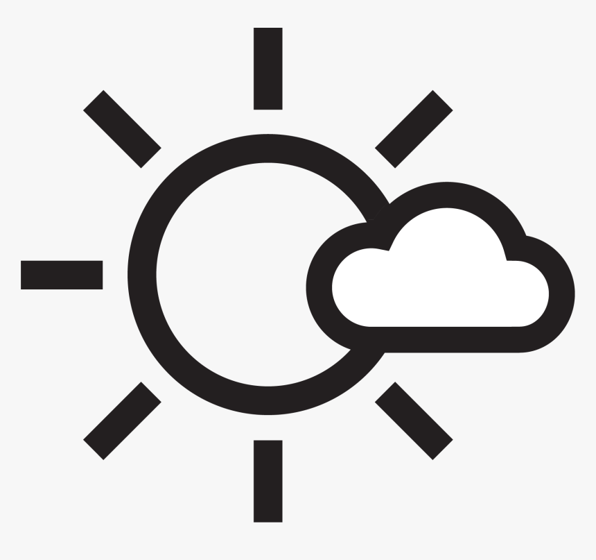 Sun Weather Symbol, HD Png Download