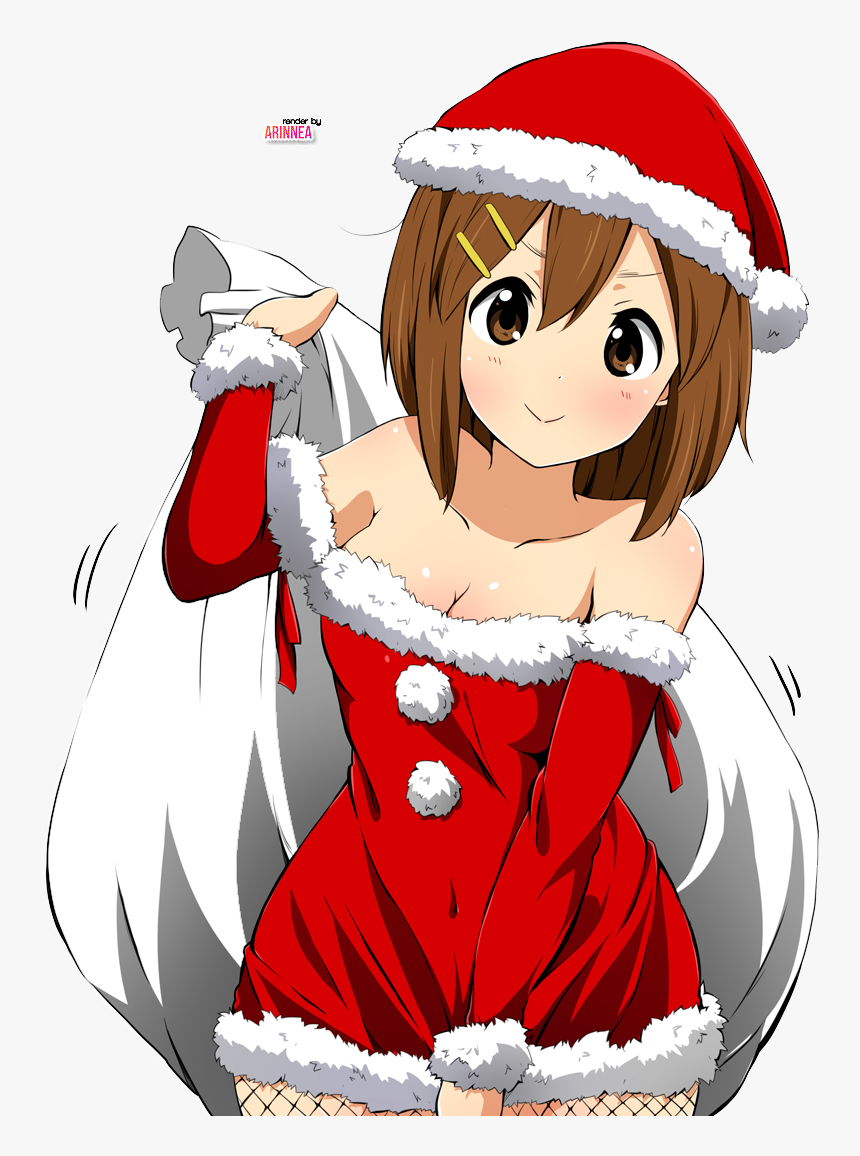 12 Days Of Anime - Yui Hirasawa Merry Christmas, HD Png Download