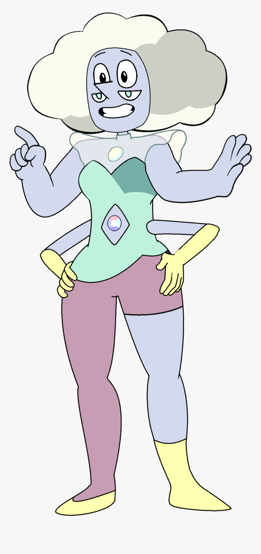Transparent Opalite Png - Steven Universe White Pearl, Png Download