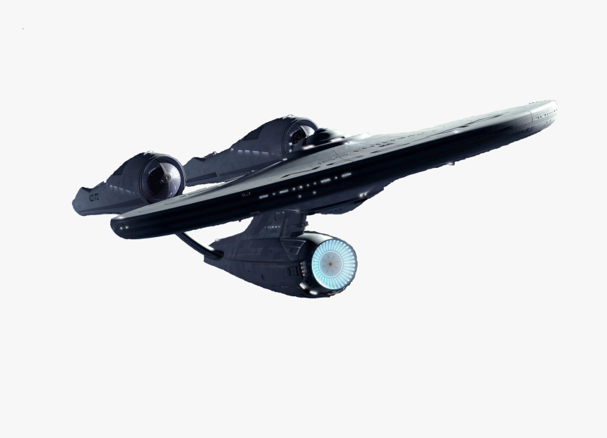 Airplane Uss Enterprise Starship Enterprise - Star Wars Starship Enterprise Transparent Png, Png Download