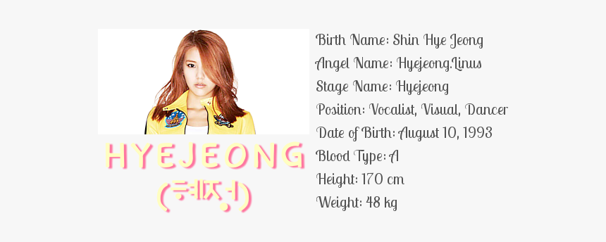 Hyejeong01 - Girl, HD Png Download
