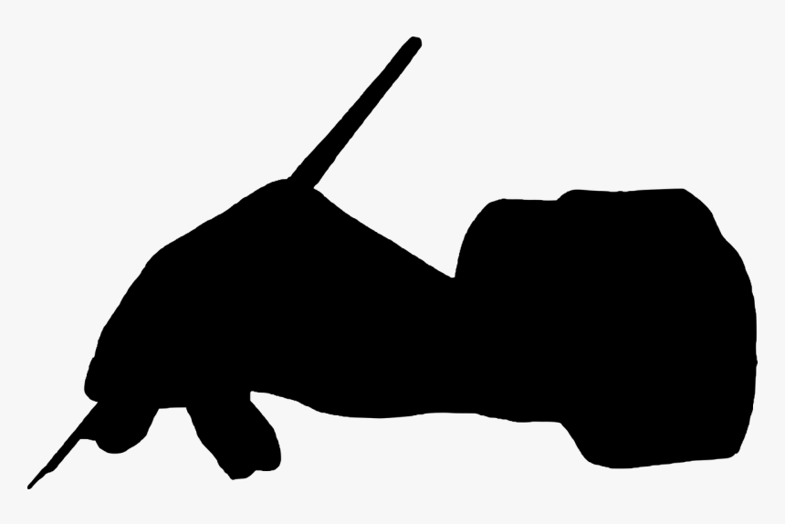 Writing, Hand, Pen, Story, Hand Writing - Writer Silhouettes, HD Png Download