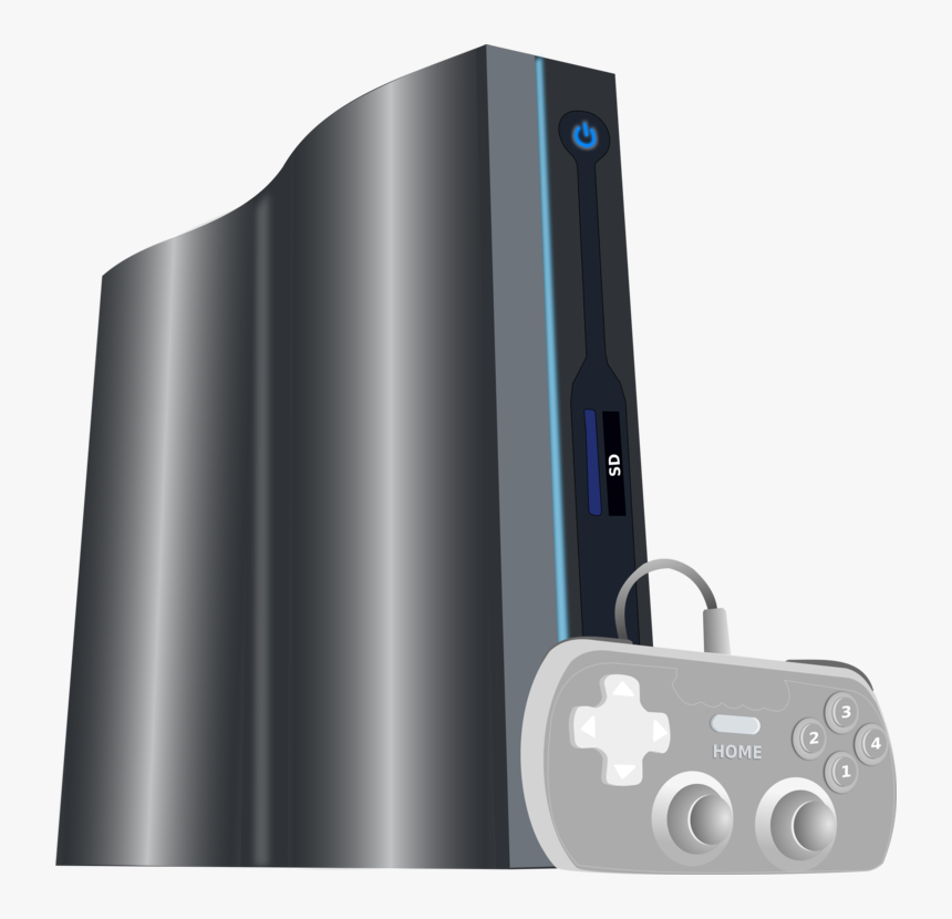 Game Console, Video Game, Computer, Video Controller - Video Games Clip Art, HD Png Download
