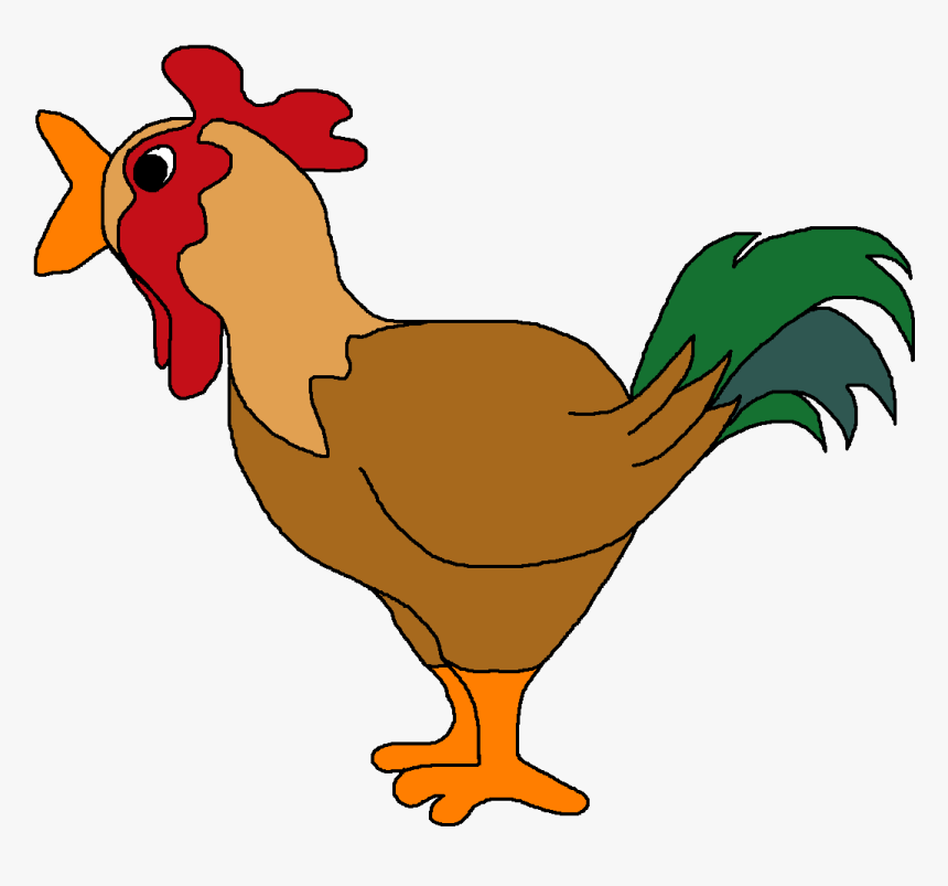 Chicken Clipart Jago - Rooster Clipart, HD Png Download