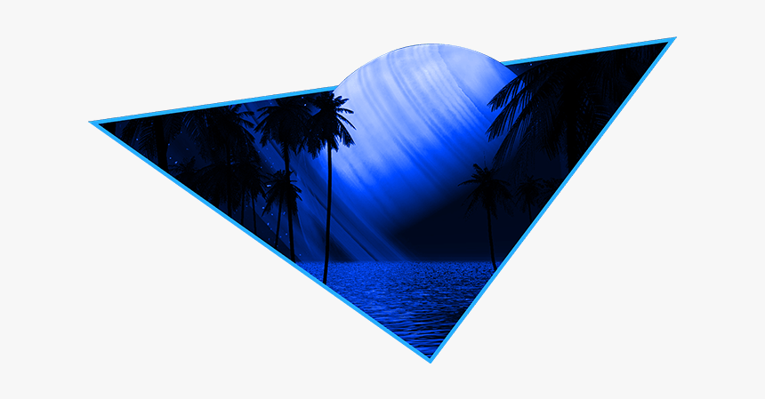 Popgun Triangle Logo - 80's Retro Triangle Png, Transparent Png