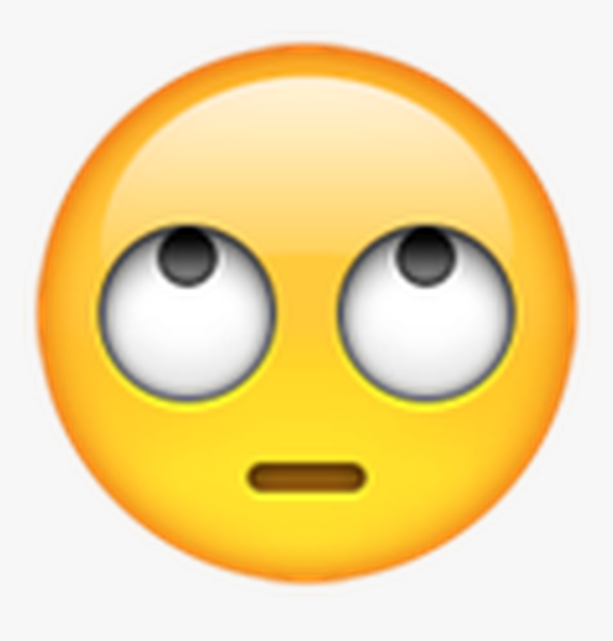 Hand Emoji Clipart Nice Hand Rolling Eyes Emoji Pumpkin, HD Png