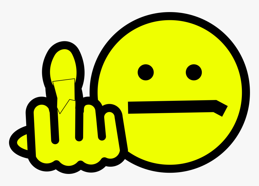 Emoticon,yellow,facial Hello,thumb,pleased,line Art,gesture,symbol - Mad Emoji, HD Png Download