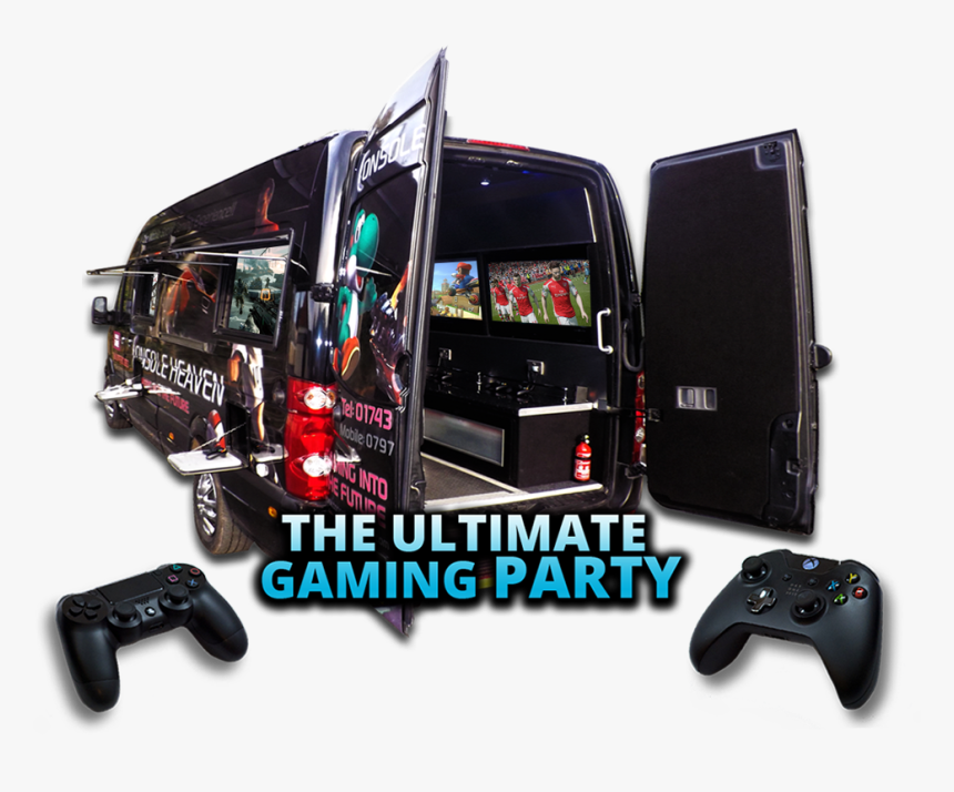 Van1 - Gaming Bus Birmingham Uk, HD Png Download