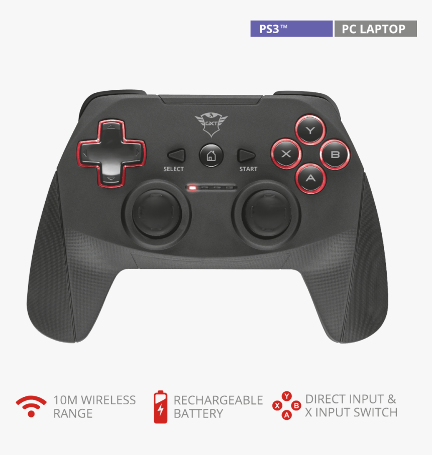 Gxt 545 Yula Wireless Gamepad - Trust Yula, HD Png Download