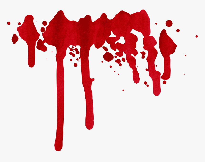 Red Drip Png, Transparent Png