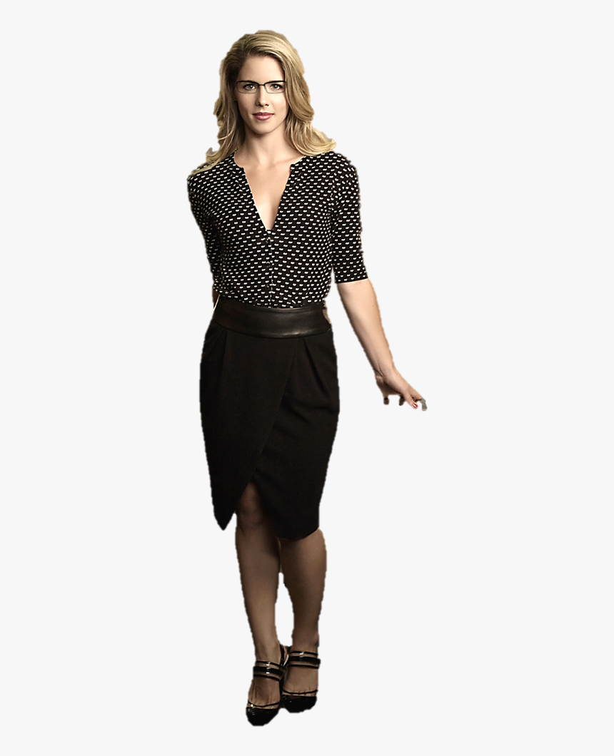 Transparent Felicity Smoak Png - Emily Bett Rickards Dress, Png Download