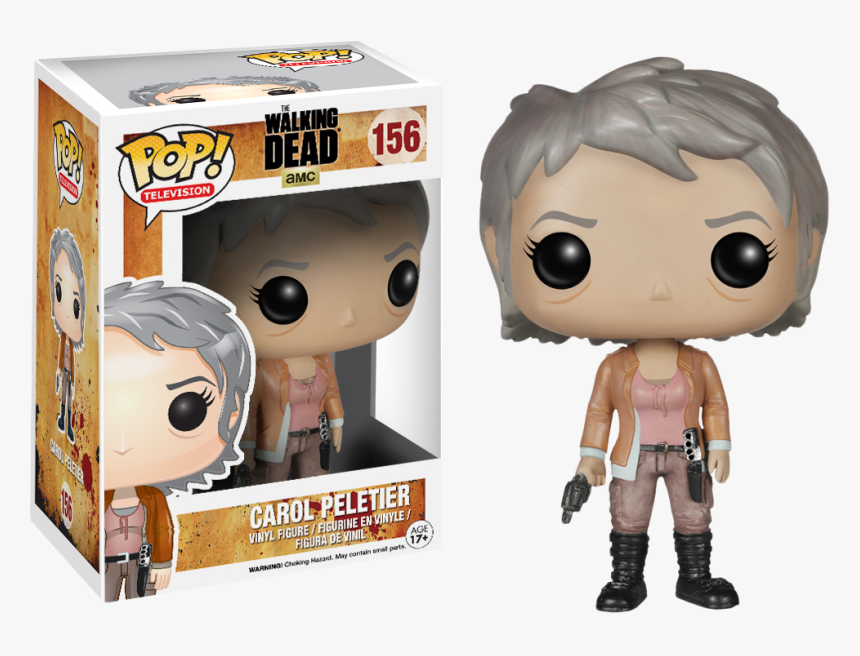 Walking Dead Carol Peletier Pop Vinyl Figure - Pop The Walking Dead, HD Png Download