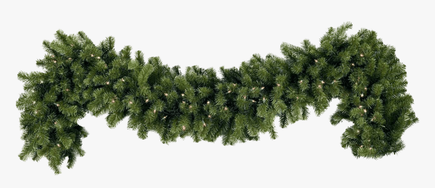 Garland Simple Christmas - Transparent Background Christmas Garland, HD Png Download