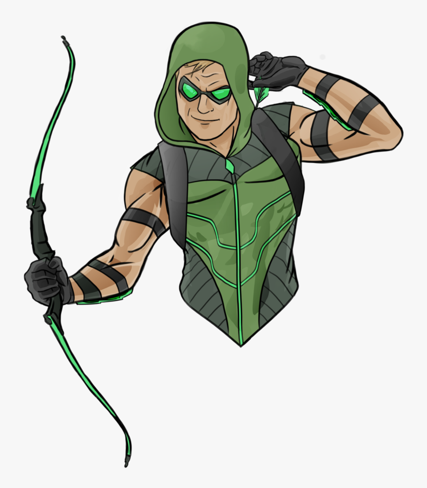 Green Arrow Oliver Queen Dc Comics Fanart Gotham At - Arrow Black Canary Concept, HD Png Download