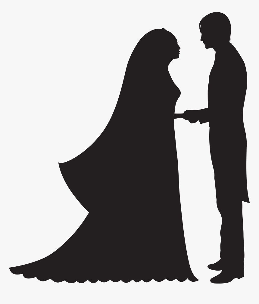 Bride And Groom Png Clip Art, Transparent Png
