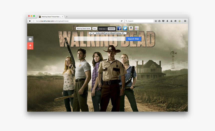 Transparent The Walking Dead Rick Png - Walking Dead Season 2, Png Download