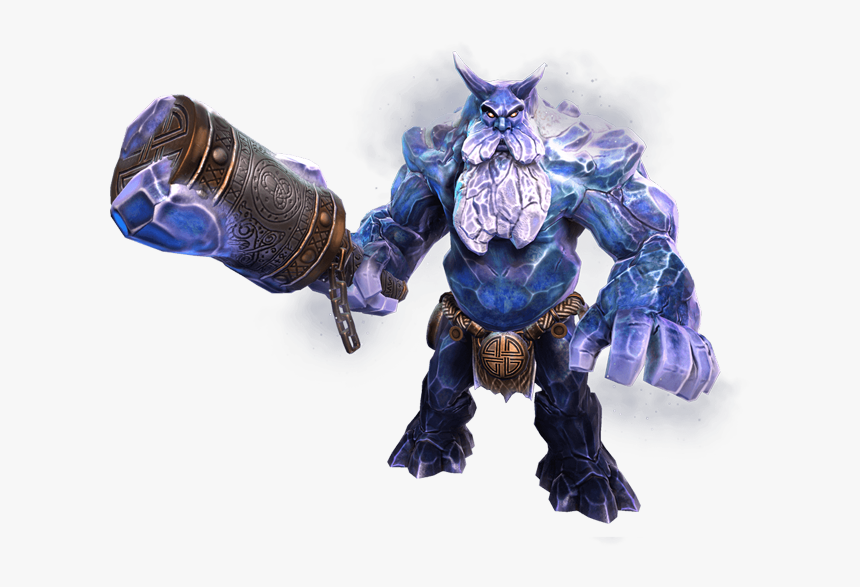 Smite, Ymir, Norse Mythology, Figurine, Toy Png Image - Frost Giant In Norse Mythology, Transparent Png