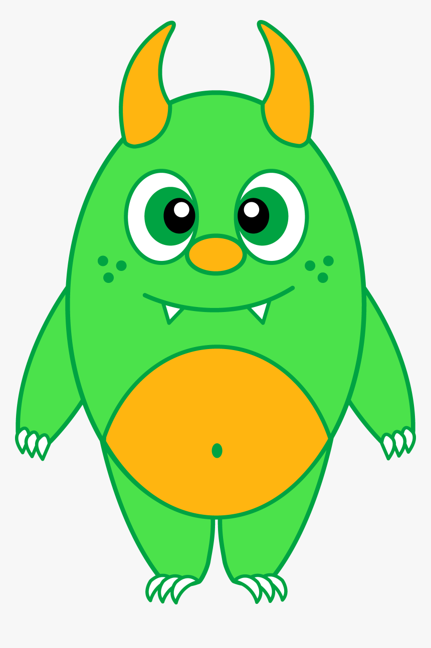 Monsters University Clipart Free Images - Purple And Green Monster, HD Png Download