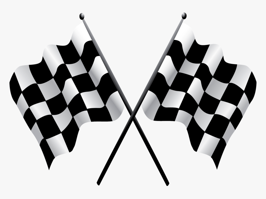 Formula 1 Flag Png Image - Transparent Checkered Flag Clip Art, Png Download