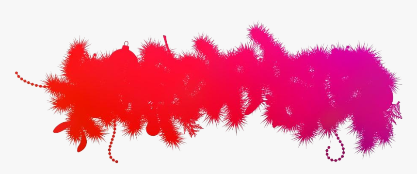 Christmas Garland Png Free Download - Grass, Transparent Png