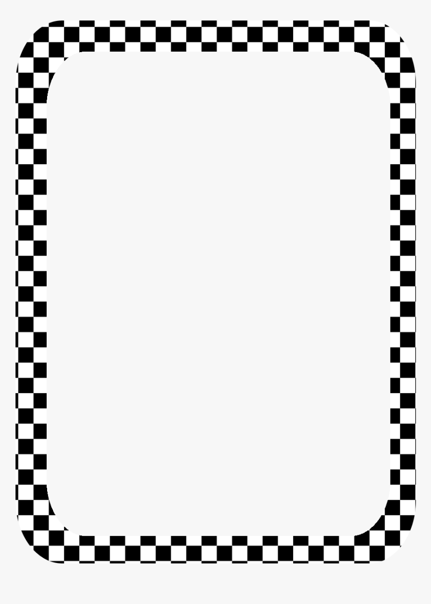 Checkered Car Racing Flags Auto Border Clipart Transparent Race