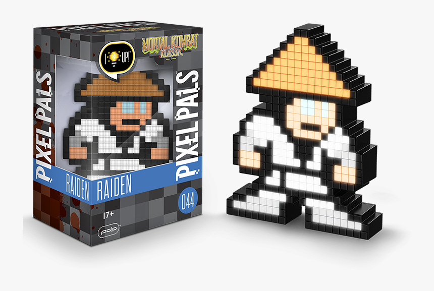 Raiden - - Pixel Pals Mortal Kombat, HD Png Download