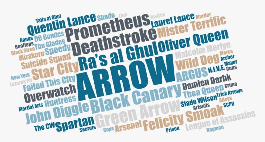 Transparent Cw Arrow Png - Over The Edge, Png Download