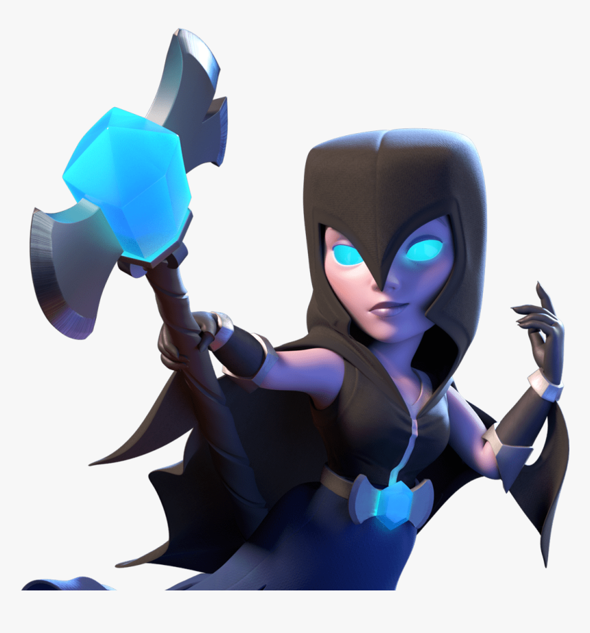 Night Witch Clash Royale, HD Png Download