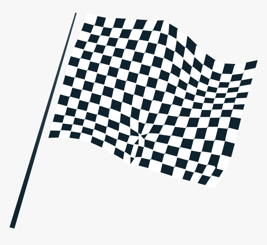 Chequered Flag Icon Free Vector - Martin Truex Jr 19 Logo, HD Png Download