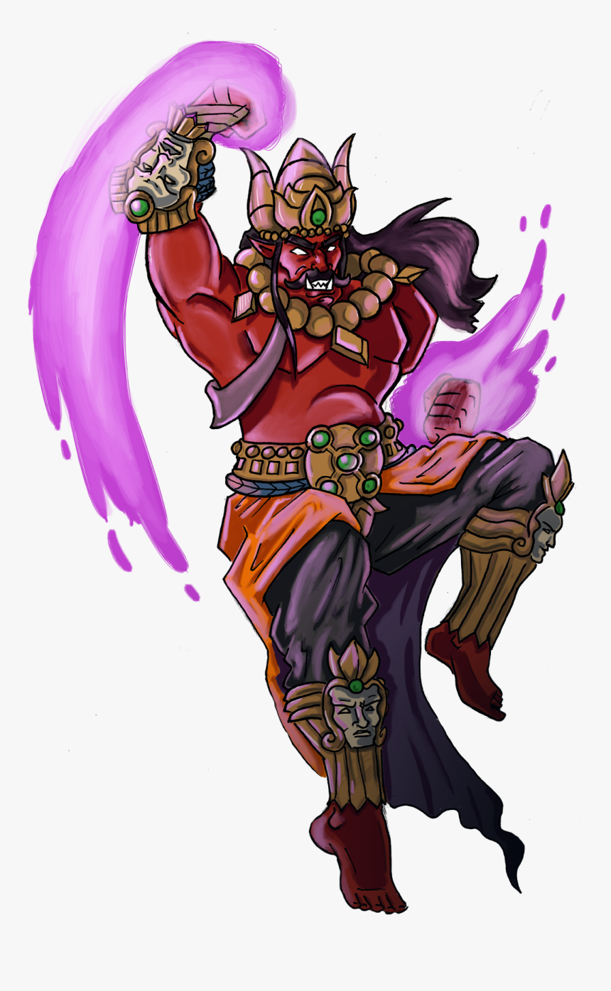 Smite God Ravana, Fanart - Ravana Smite Png, Transparent Png