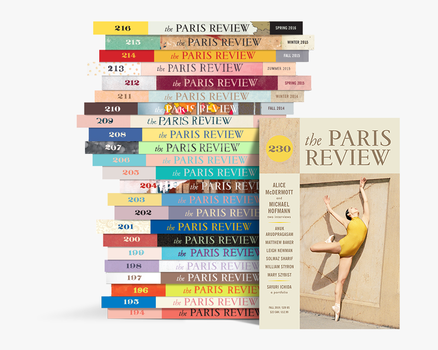 Paris Review Stack - Paris Review, HD Png Download