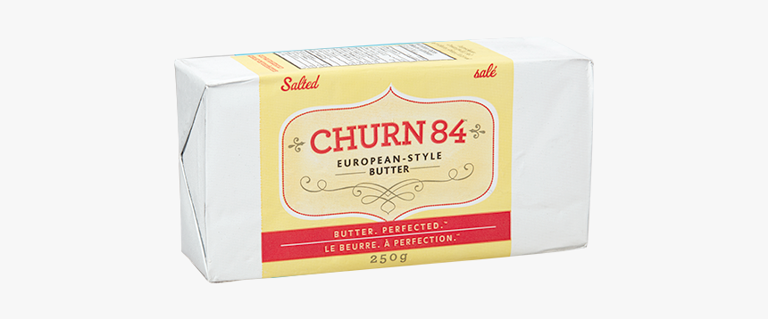 Churn84 Salted 250g - Box, HD Png Download