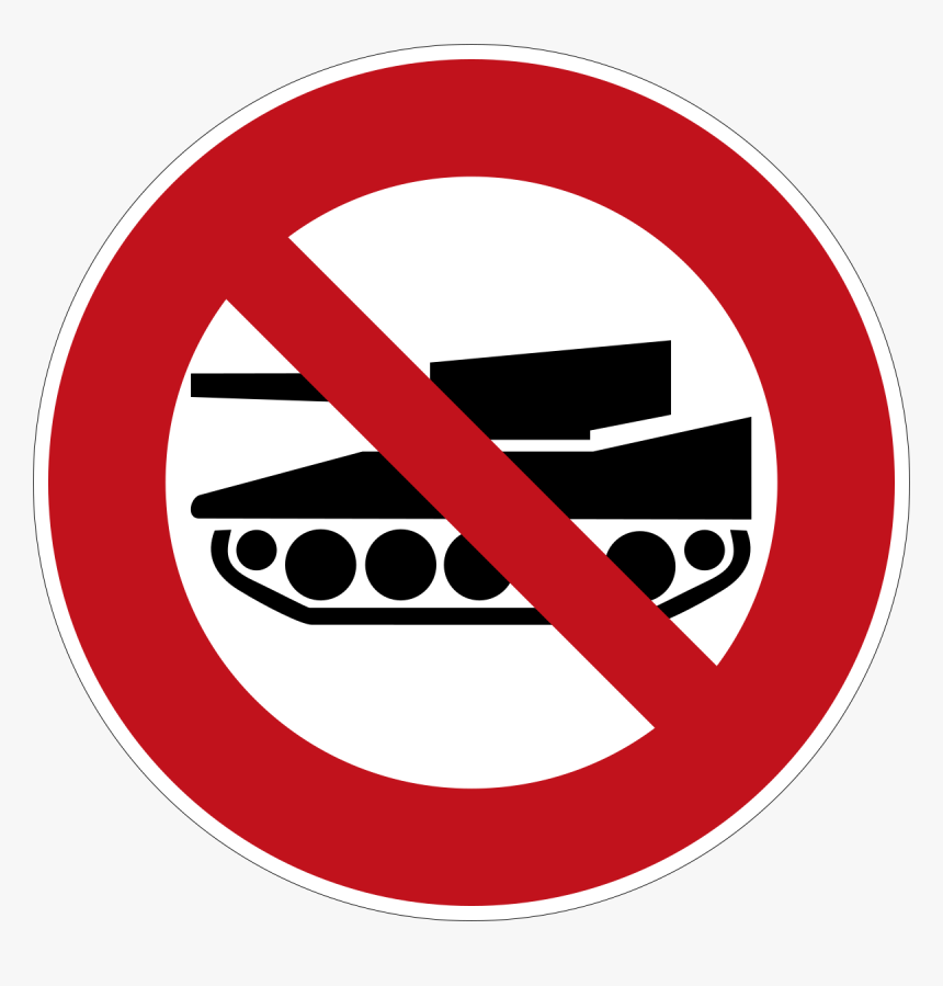 Transparent Prohibited Sign Png - Panzer Symbol, Png Download