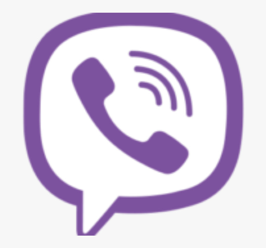 Viber Logo White Png, Transparent Png