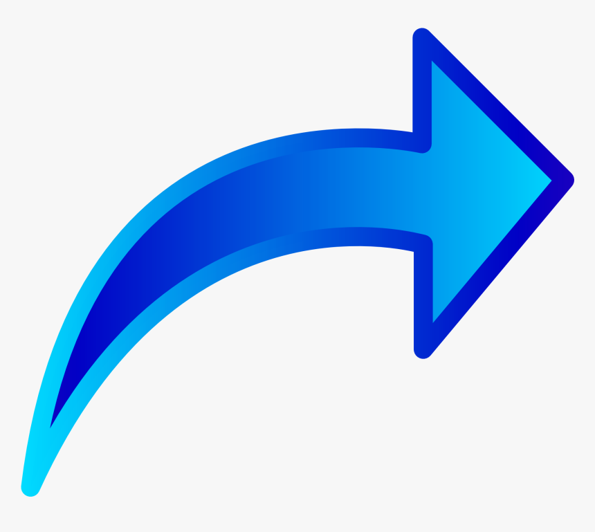 Blue Arrows Png Arrow In Png - Arrow Png, Transparent Png