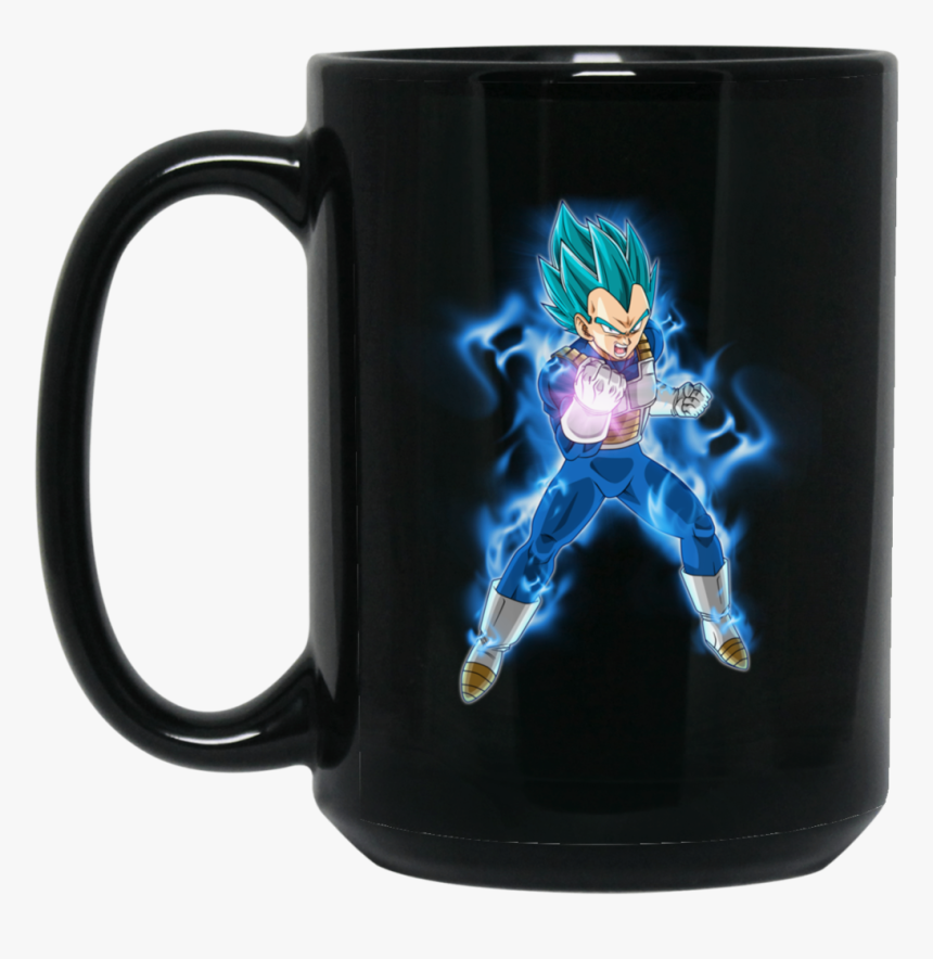 Vegeta Ssj Blue - Avengers And Game Mug, HD Png Download