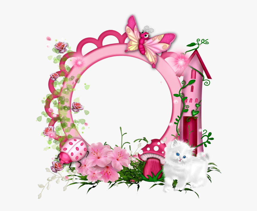 Transparent Photo Frame Png Pink, Png Download