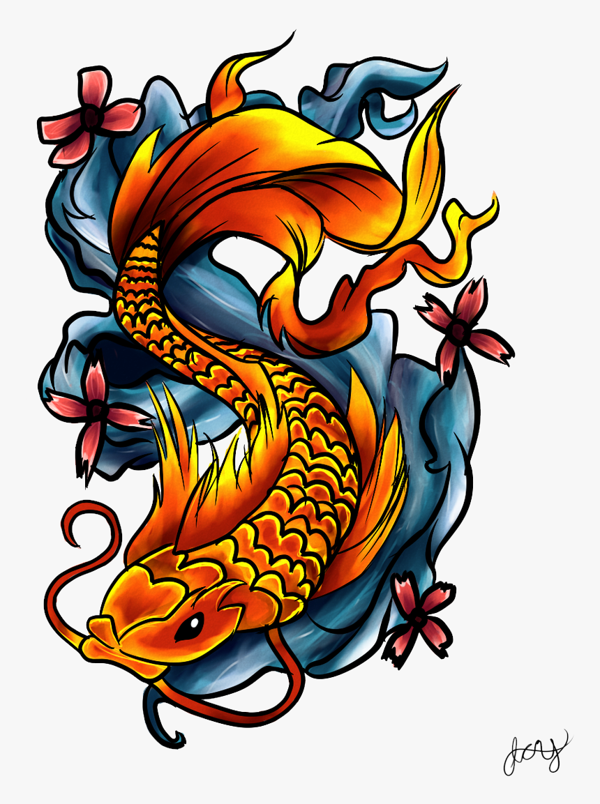 Tattoo Png Fish Tattoos Png Transparent Fish Tattoos - Sleeve Tattoo Png Color, Png Download