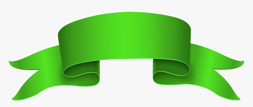 Green Banner Png Clip Art Image - Blue Green Ribbon Png, Transparent Png