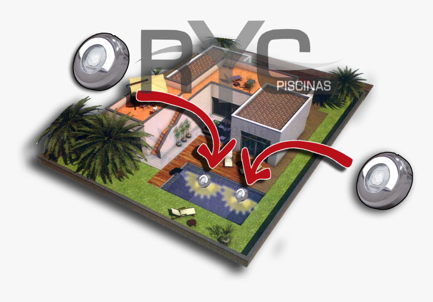 Como Poner Luces - Backyard, HD Png Download